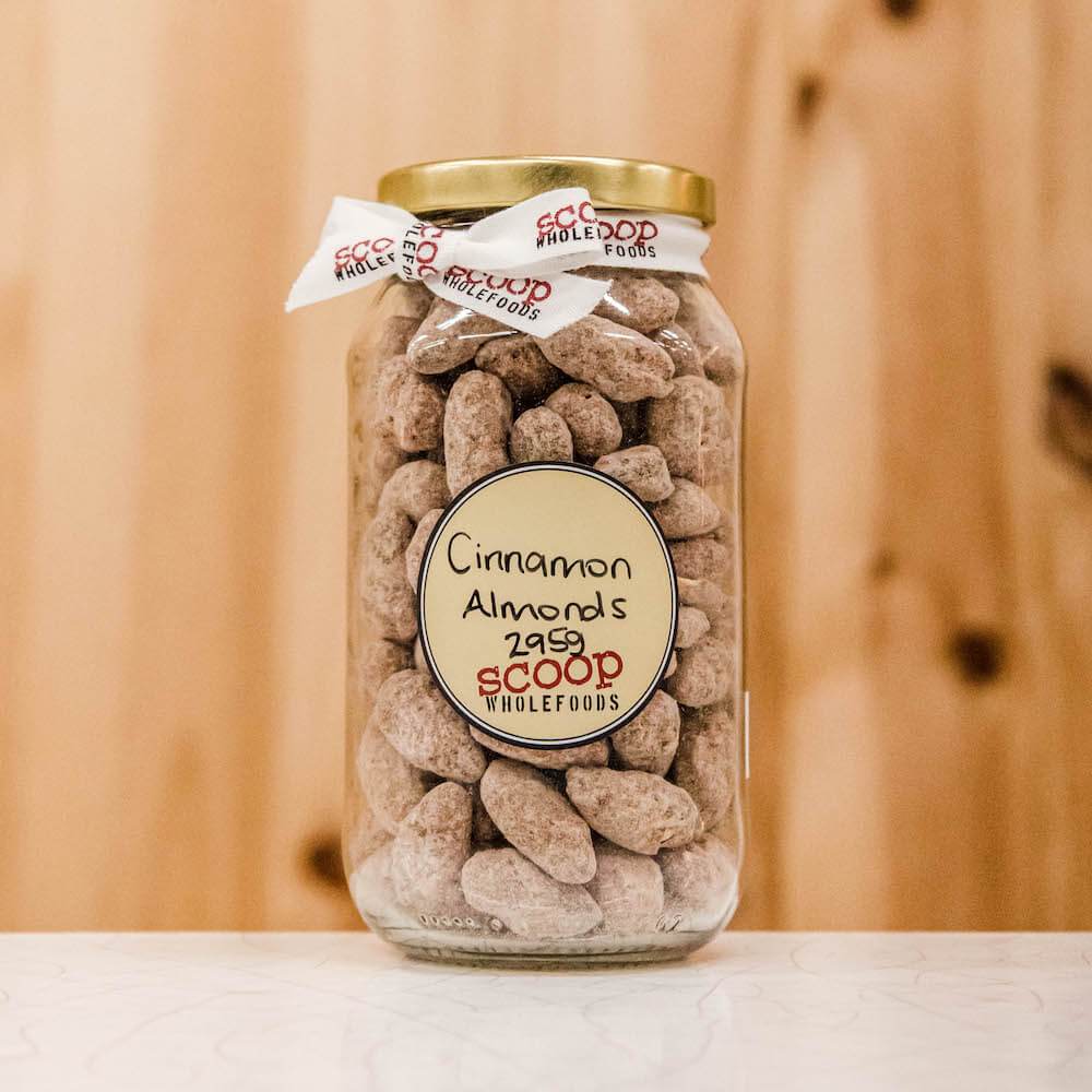 cinnamon almonds - 264