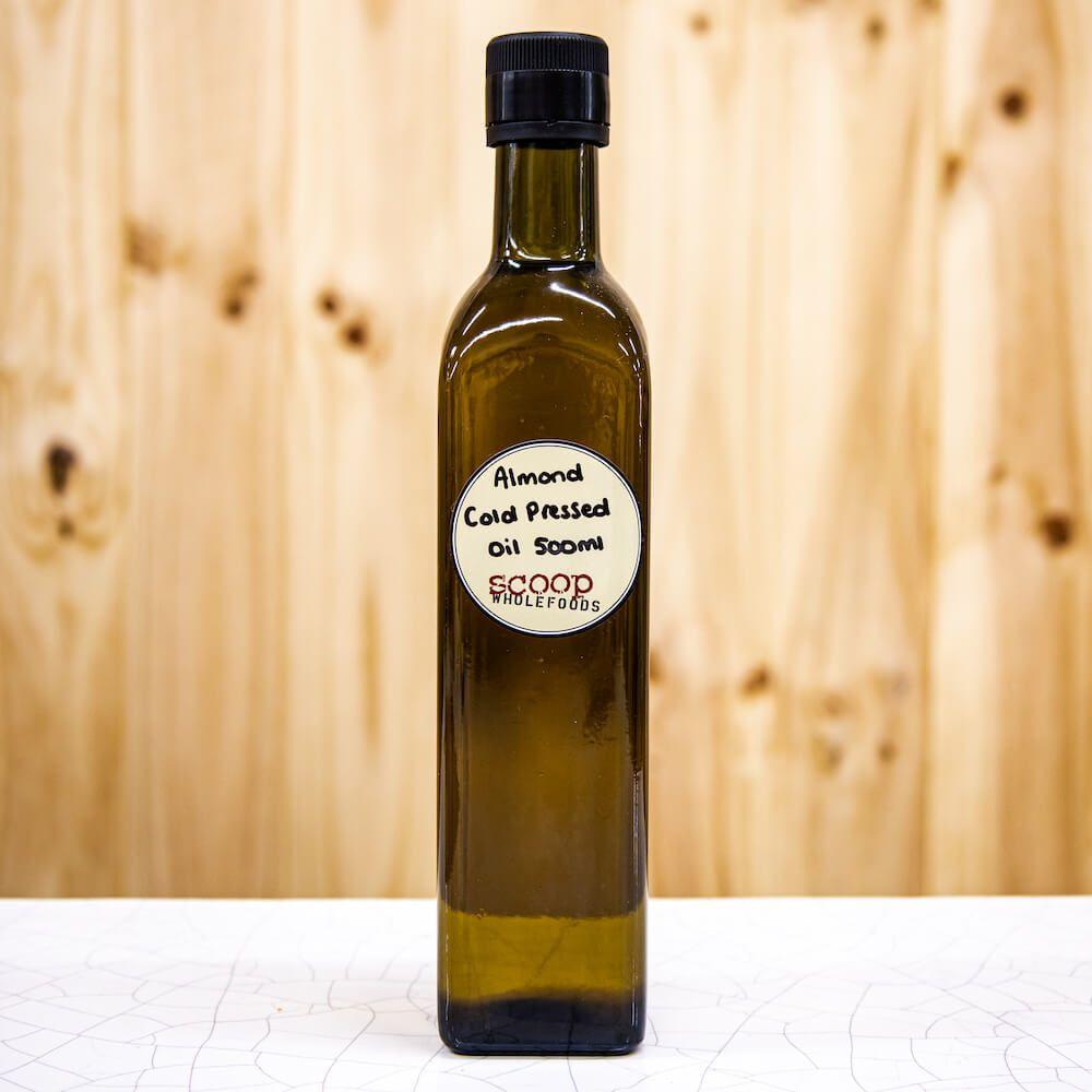 cold pressed almond oil