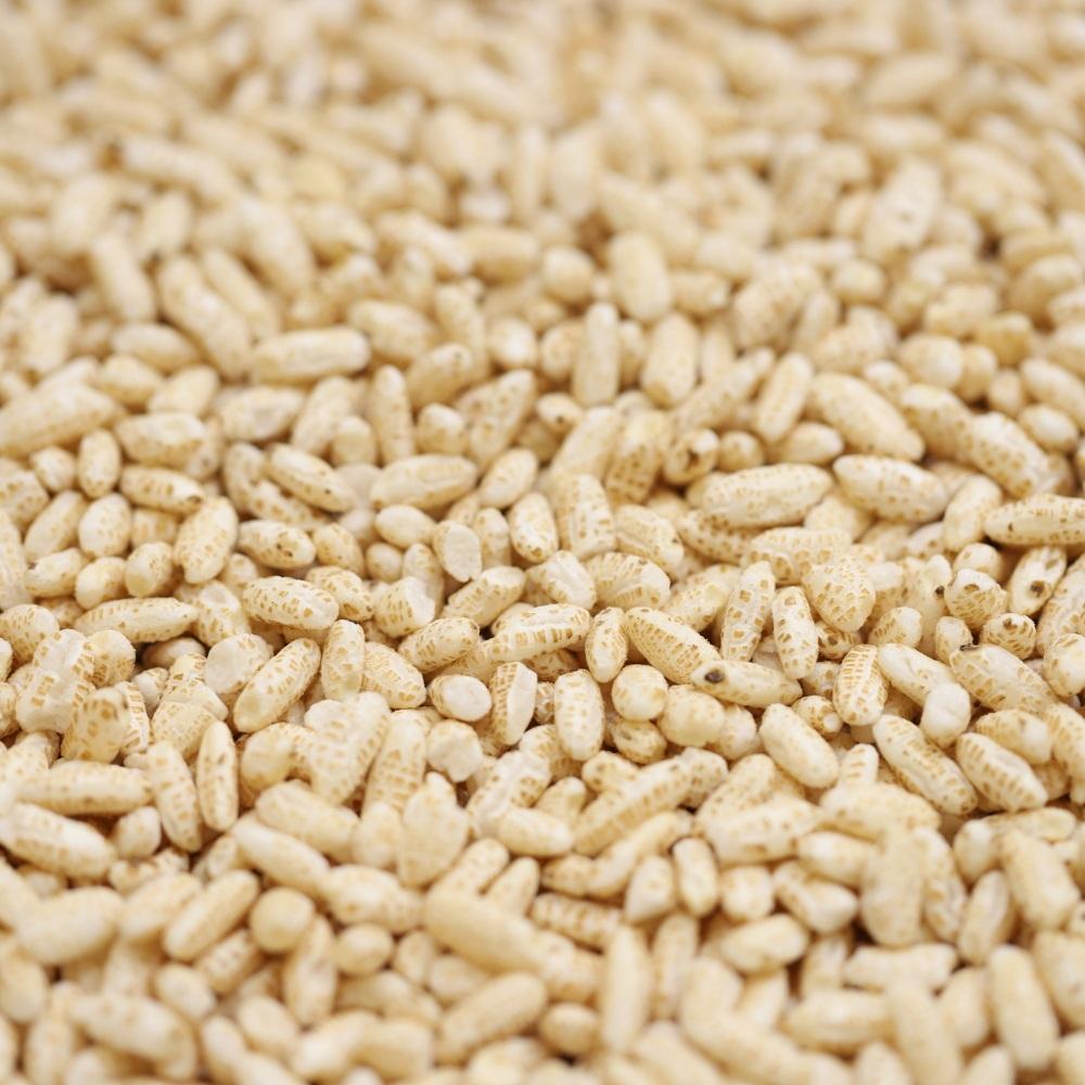 organic puffed brown rice - 258