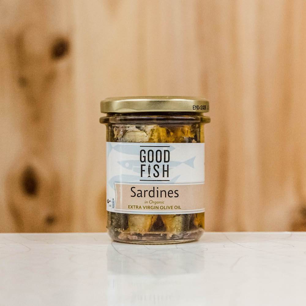 sardines evo jar 195g