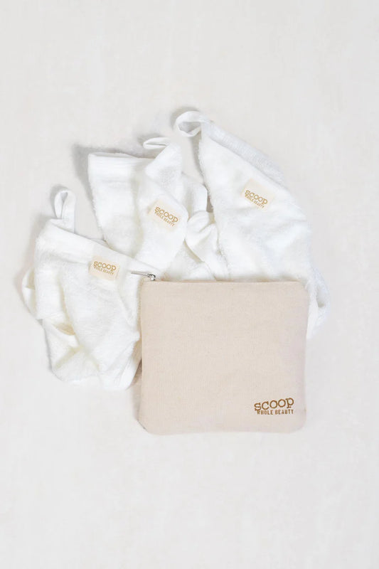 Bamboo face towel 3 pack