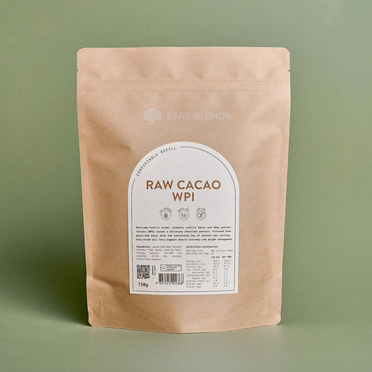 bare blends - raw cacao wpi