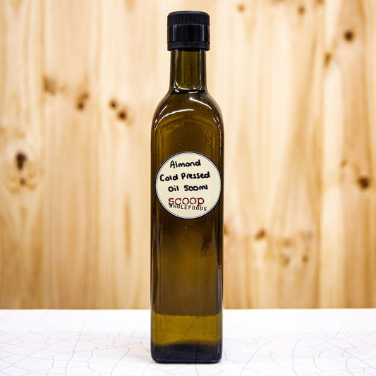cold pressed almond oil