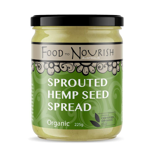 hemp seed spread food to nourish 225g