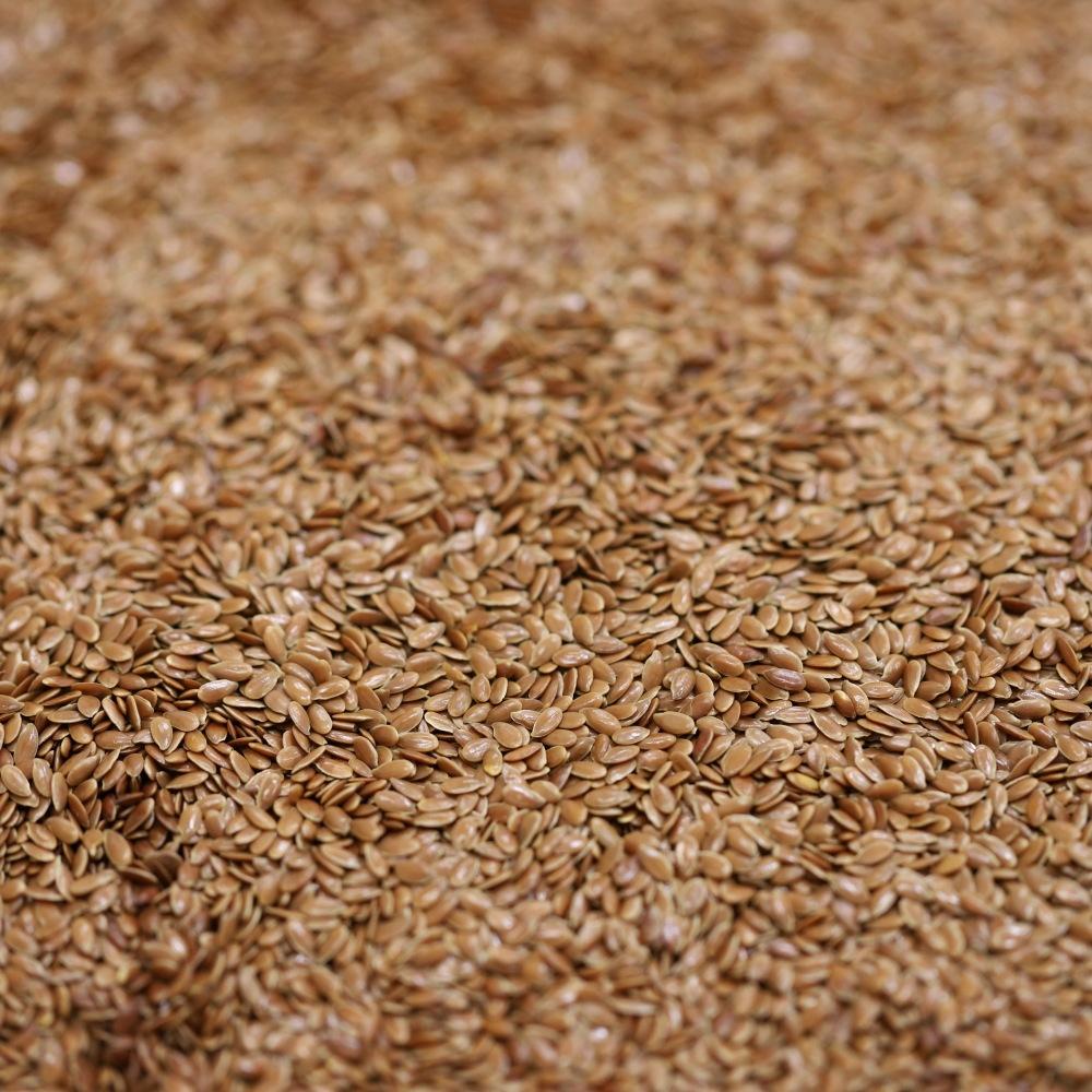 organic brown flaxseeds - 110