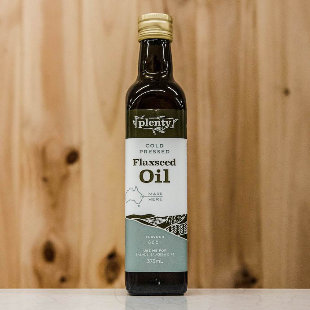 organic flaxseed oil 375ml