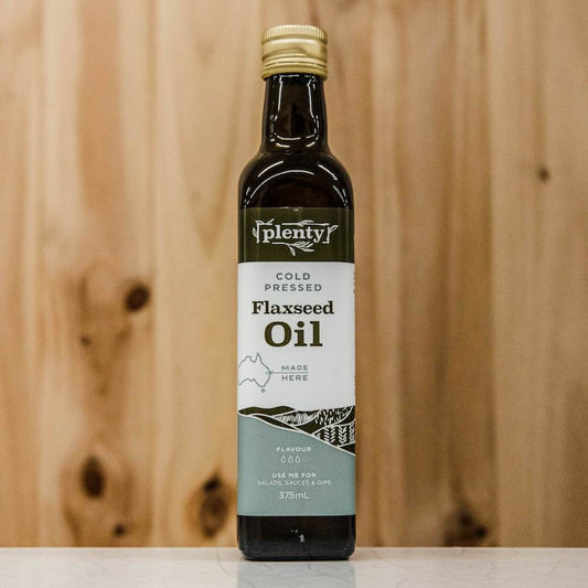 organic flaxseed oil 375ml